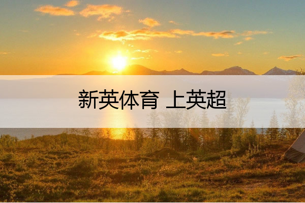 新英体育 上英超_新英体育看英超